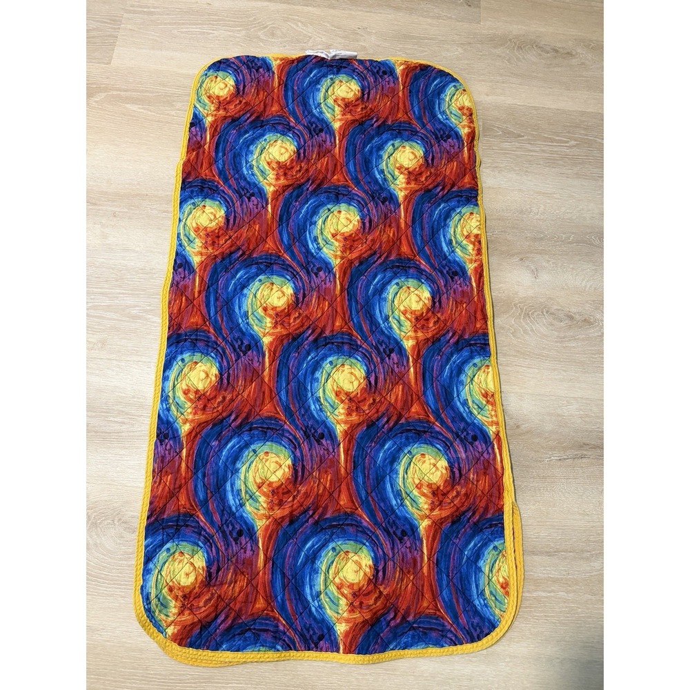 Happi Nappi 25 X 47" Toddler Blanket Preschool Sleeping Bag Artsy Swirling